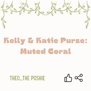 Kelly & Katie Purse: Muted Coral